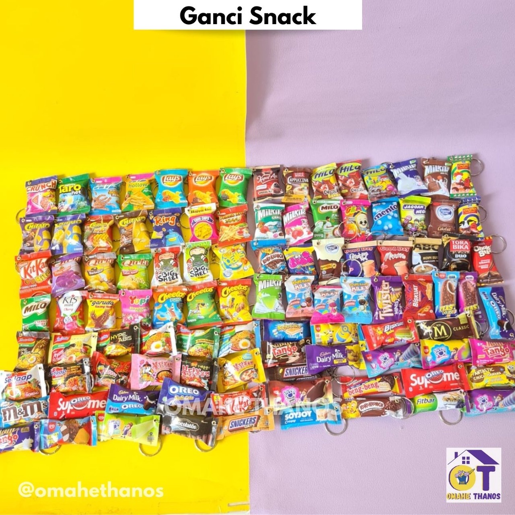 Aneka Gantungan Kunci Viral BISA PILIH MOTIF/gantungan replika miniatur snack/icecream/minuman/mie cup/samyang/boba/ganci snak/snek/rokok/eskrim/ganci unik/bts/gantungan kunci unik lucu murah kekinian/ganci seribuan/suvenir souvenir nikah murah-3