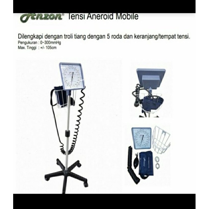 Tensimeter jarum/ aneroid stand mobile