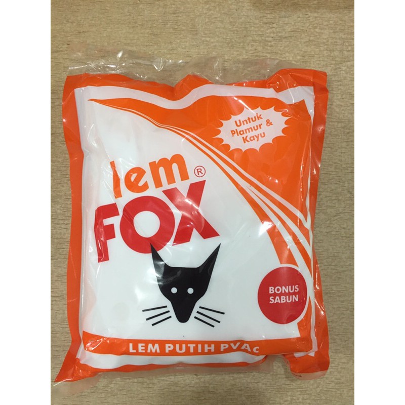 

Lem kayu/lem putih/ lem pvac FOX 800 gr