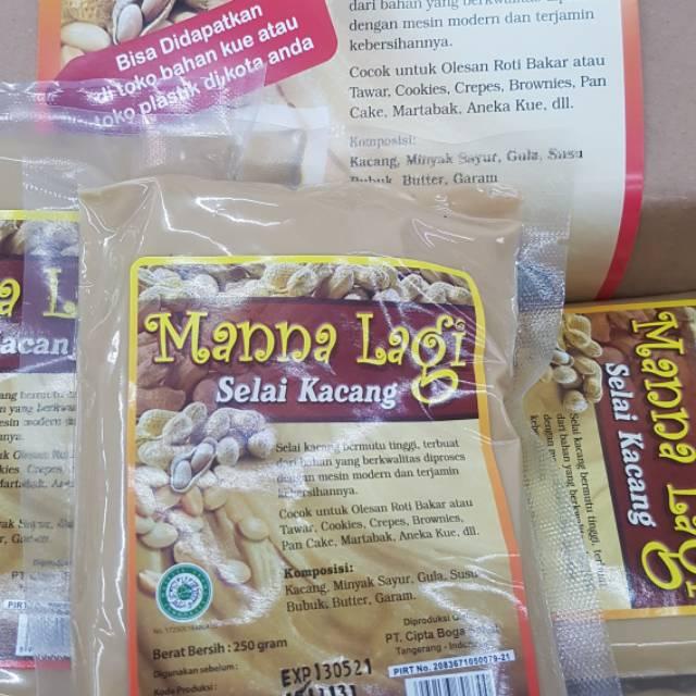 

Selai Kacang Kasar Manalagi 250Grm Cod Dan Best Seller