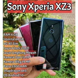 Sony Xperia XZ3, 4G+ All Sim, Super Mulus 95%