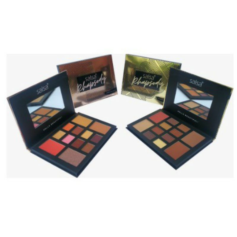 Eyesedow Rapsody Face Palette Salsa