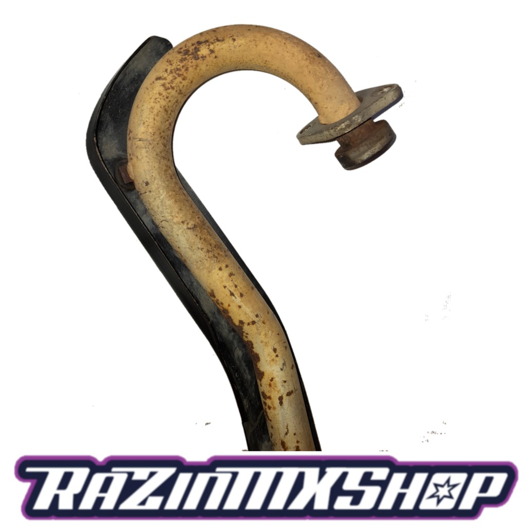 JUAL MURAH LEHER KENALPOT KNALPOT SNALPOT ORIGINAL COPOTAN MOTOR KAWASAKI KLX 150 S