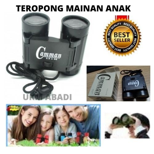 Teropong Mainan Binocular anak Outdoor telescope 2.5x2.6 Kekeran 111124