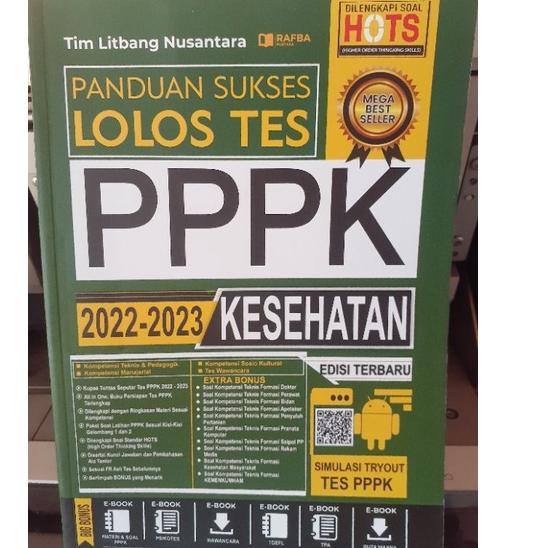 

Big Sale.. PANDUAN SUKSES LOLOS TES PPPK 2022-2023 KESEHATAN