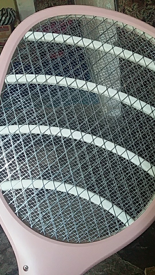 Raket Nyamuk Cas Luby L-3801a + Lampu Indikator Led