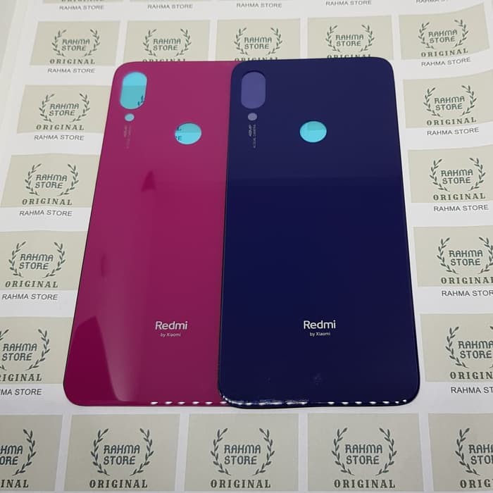 Backdoor Original 100% Xiaomi Redmi Note 7 Pro Cover Kaca Casing