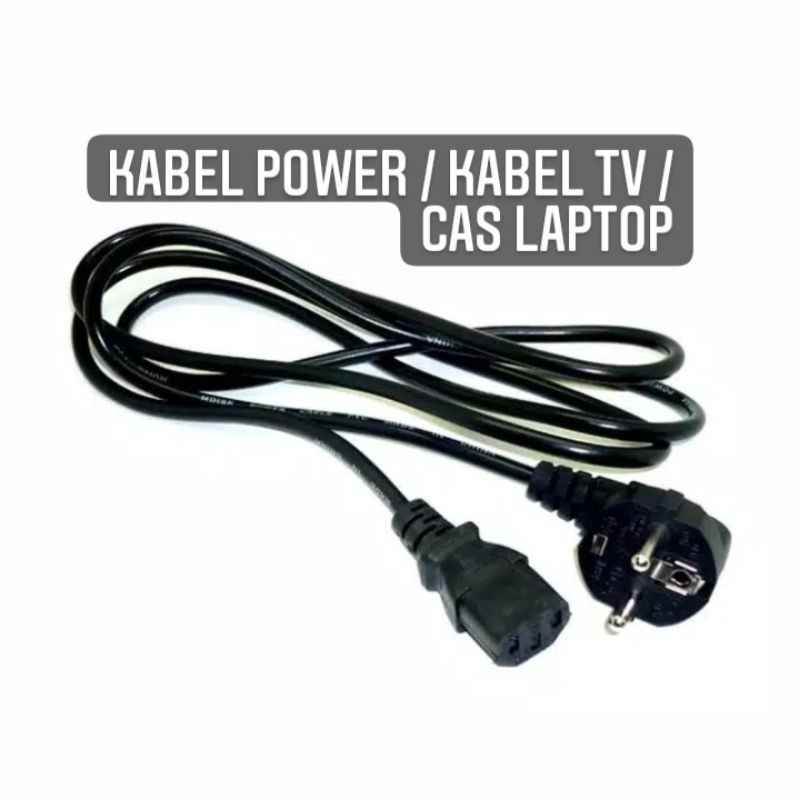 Kabel POWER I Buat TV I Komputer / PC I CPU / Power Suply I LDC / Layar Komputer I Monitor I PSU I