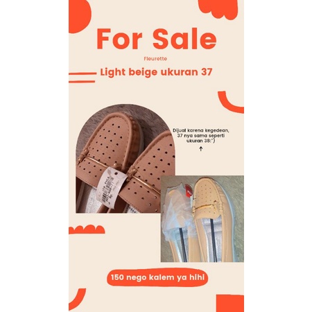 fleurette sepatu sandal UK 37