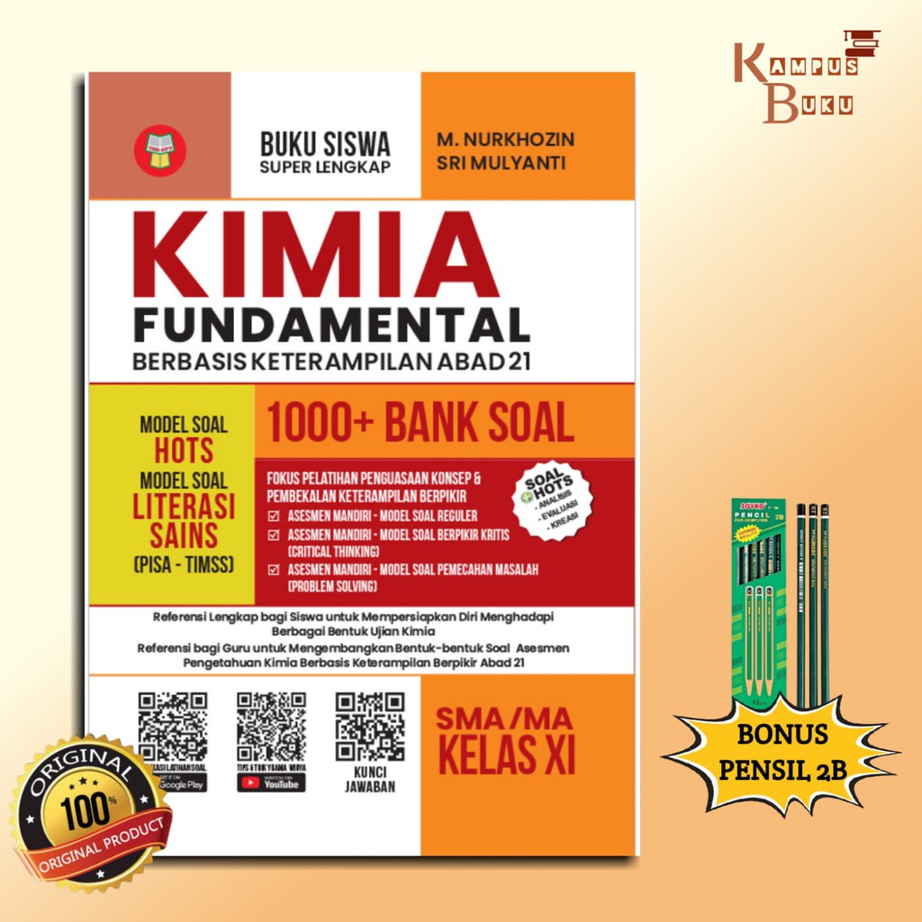 Buku Kimia Kelas 11 : Kimia Fundamental SMA Kelas 11