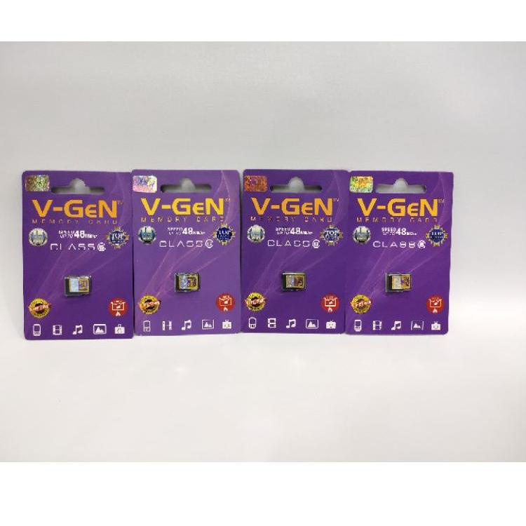 Dijamin.kualitasnya Memory Card V-GEN 4GB Memori Micro Sd 4gb Vgen Original MBS2