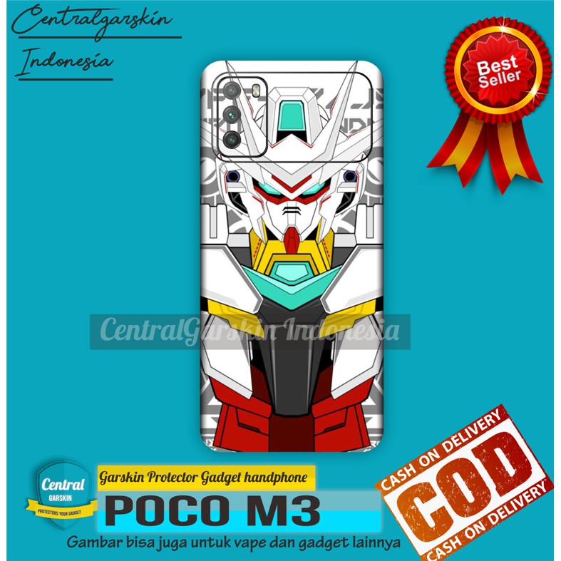 COD Garskin Skin Xiaomi Poco M3 - gundam face  [central garskin]
