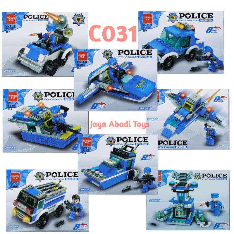 Mainan Bagus Murah Lego Police C031