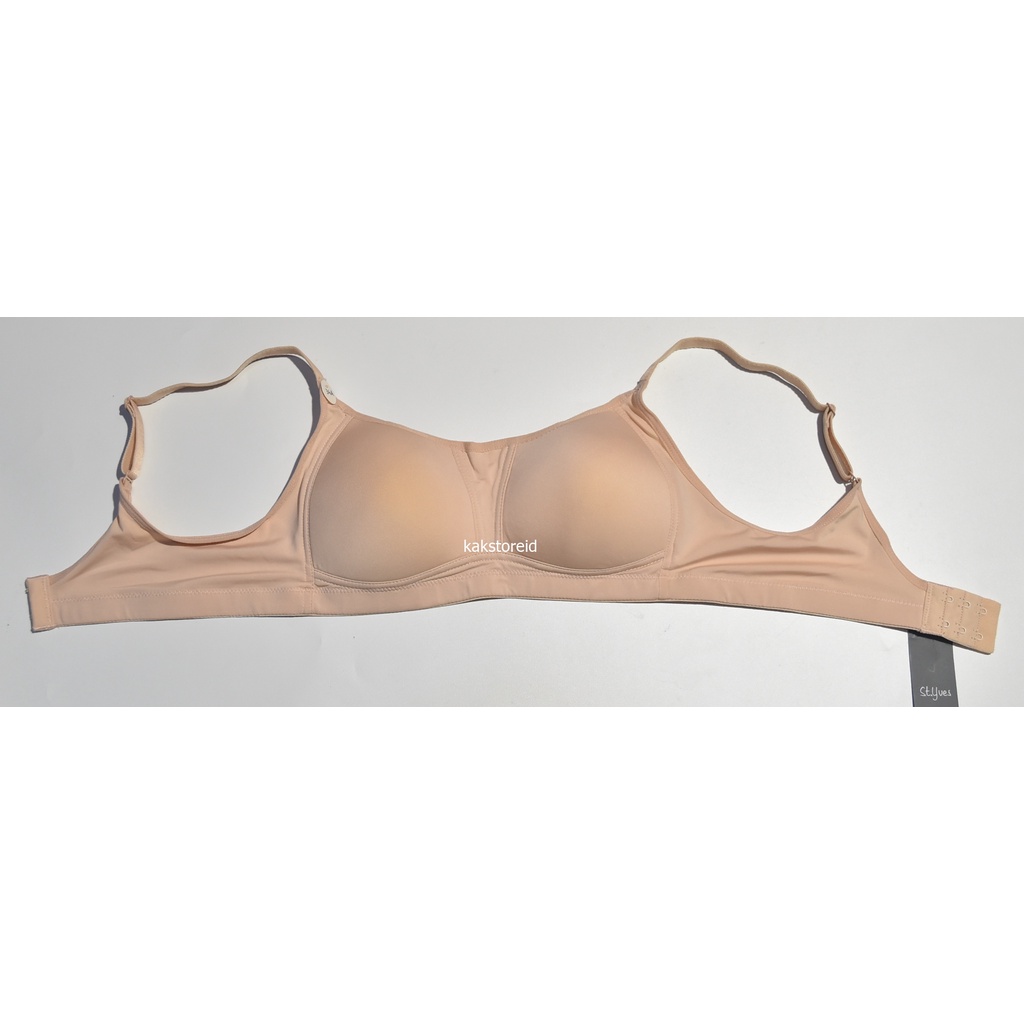 BRA Tanpa Kawat ST.YVES Wanita Almond BSW 15 Real Picture