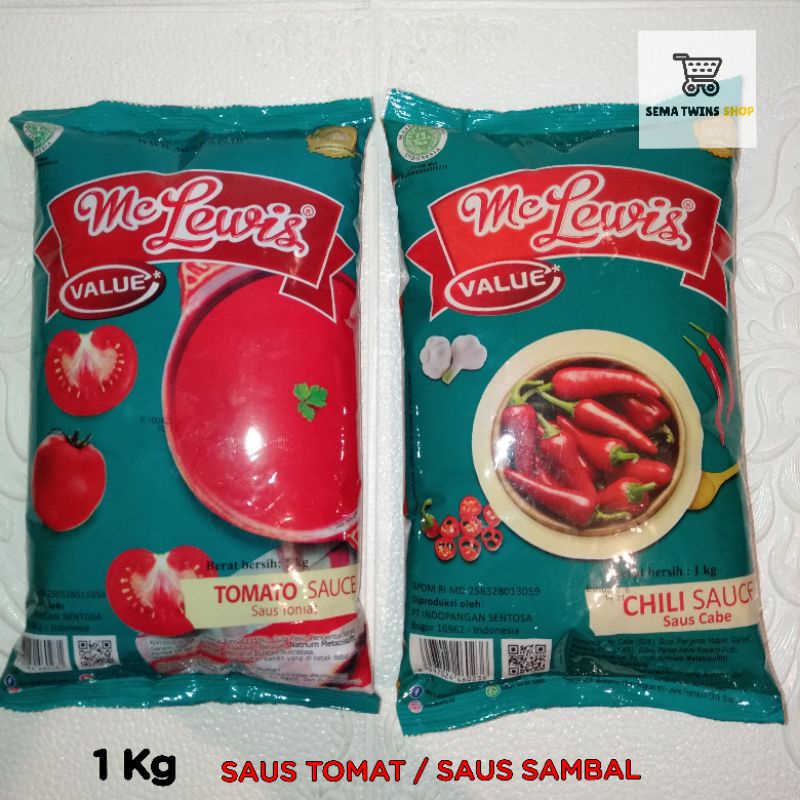 

Mc Lewis Saus SAMBAL TOMAT 1KG