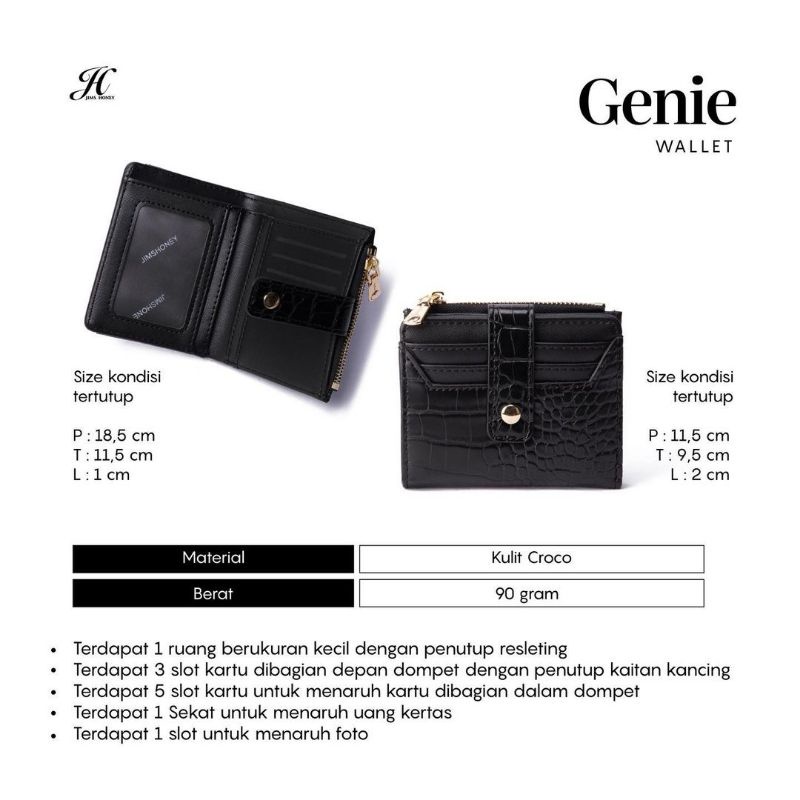 JIMS HONEY DOMPET WANITA GENIE WALLET