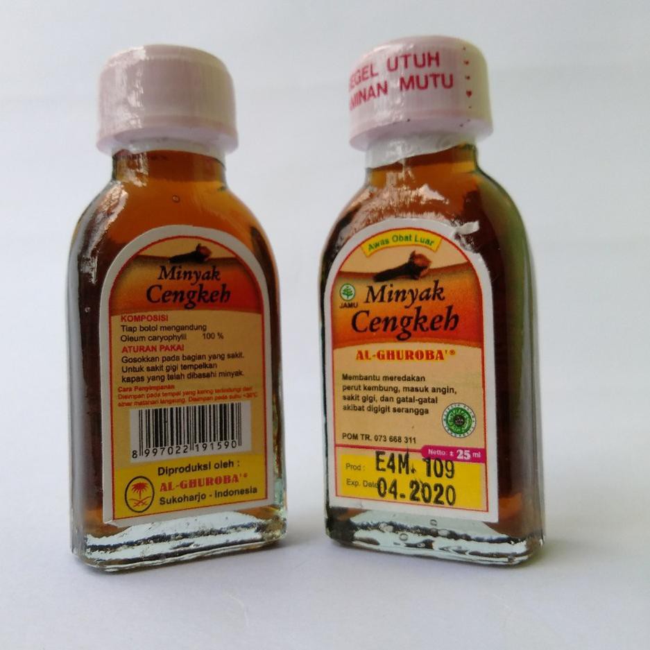 Langsung Beliii Minyak Cengkeh Asli Murni Al Ghuroba Kemasan 25 Ml Shopee Indonesia