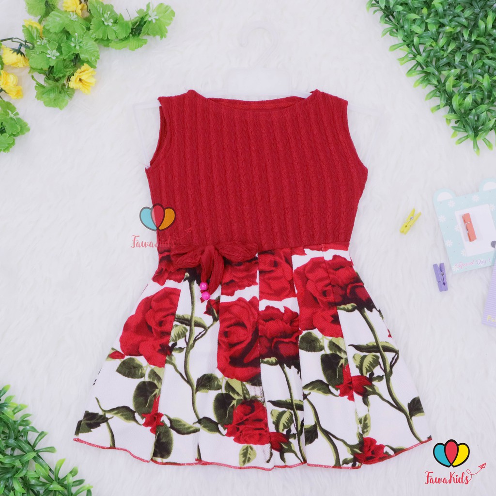 Dress Angel uk 2 Tahun / Dress Balita Dres Anak Cewek Import Yukensi Murah Atasan Pesta Ready Baju