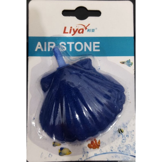 Batu Pemecah Gelembung Udara Airstone Liya model Bintang dan Kerang