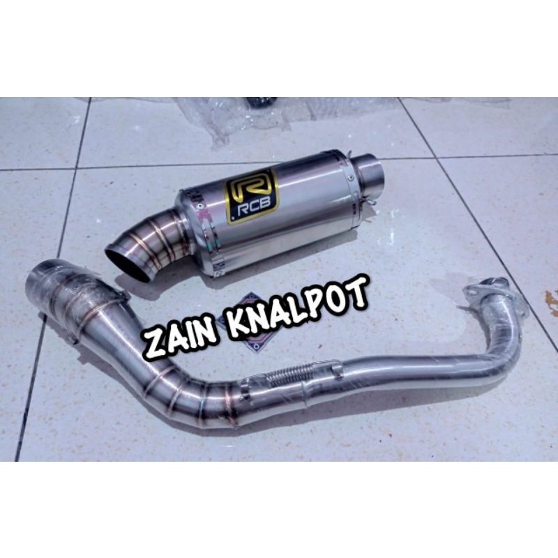 KNALPOT AEROX 155 KNALPOT RACING AEROX 155 KNALPOT MOTOR YAMAHA AEROX 155 MERK RCB OVAL