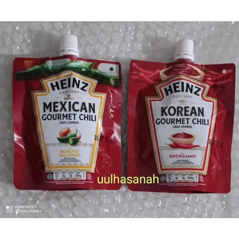 Heinz Saus Sambal 125g exp Juli 2023