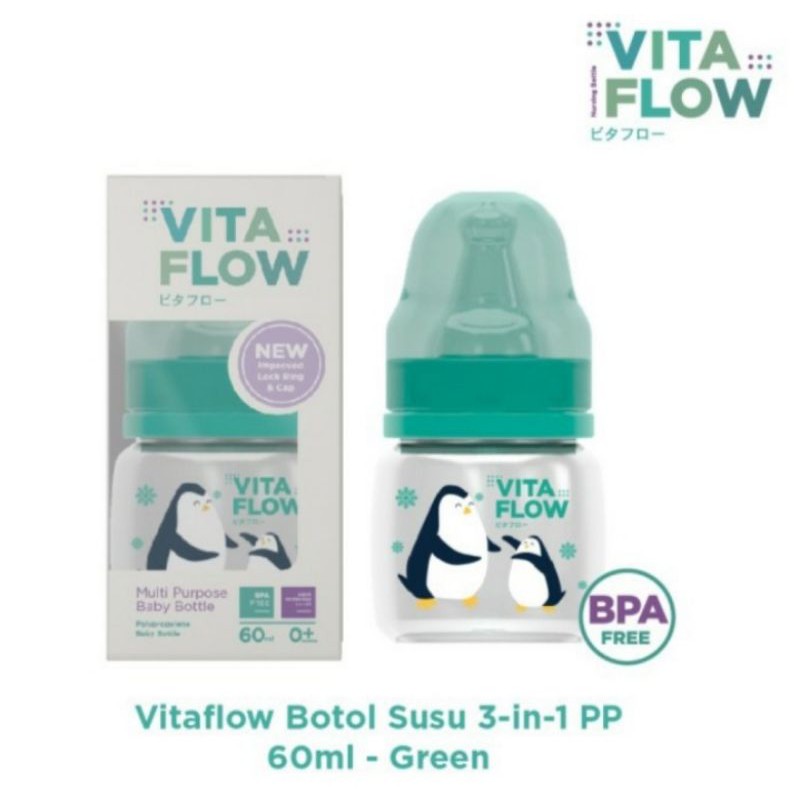 VITA FLOW Botol Susu Multi Fungsi 60ml Botol ASI