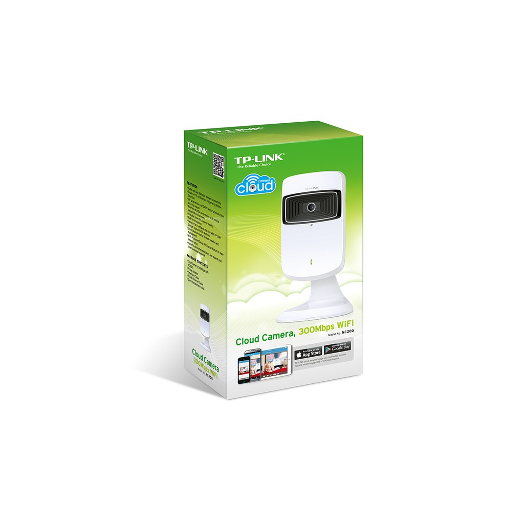 IP Camera TP-LINK NC200 - Kamera Cloud, 300Mbps Wi-Fi