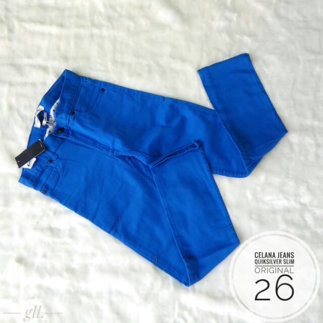 Celana Jeans Quiksilver Slim Fit Stretch Original