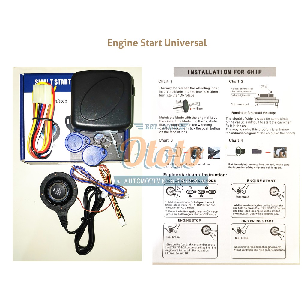 Starter Mobil Engine Start Universal