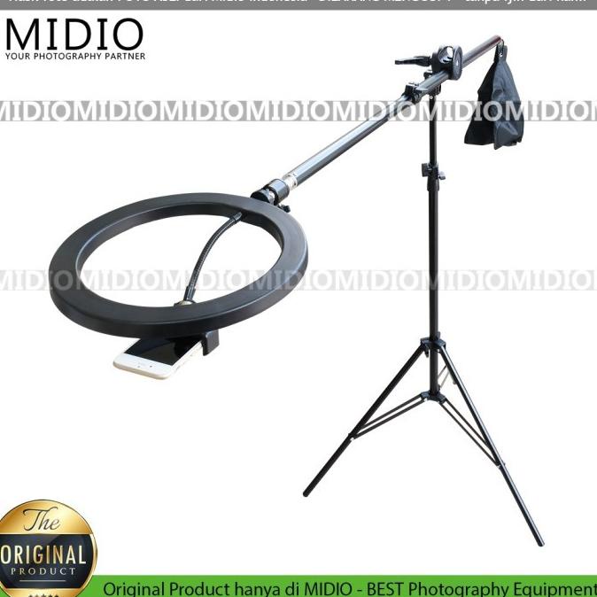 Overhead Tripod Midio SPC03 Tripod Stand Plus Ringlight Midio