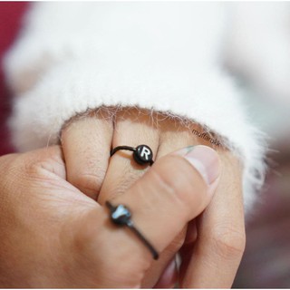 Image of CINCIN INISIAL / cincin custom huruf kamu / foto realpict