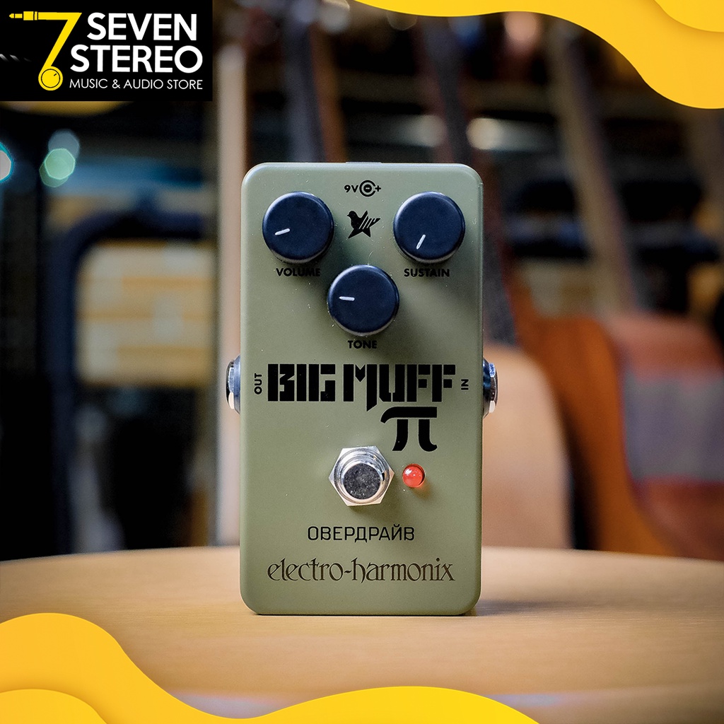 Electro Harmonix Big Muff Pi Classic Green Russian Fuzz