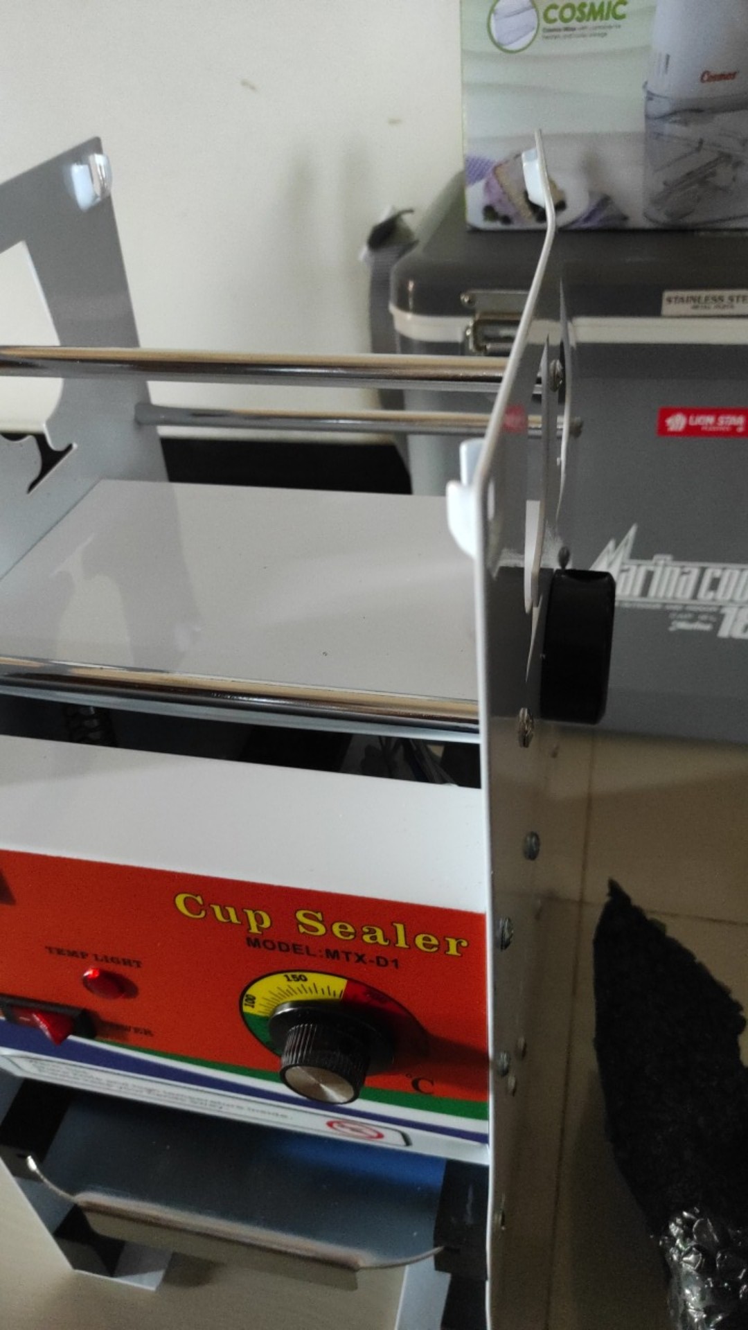 Mesin Cup Sealer Press Gelas Plastik Manual D1