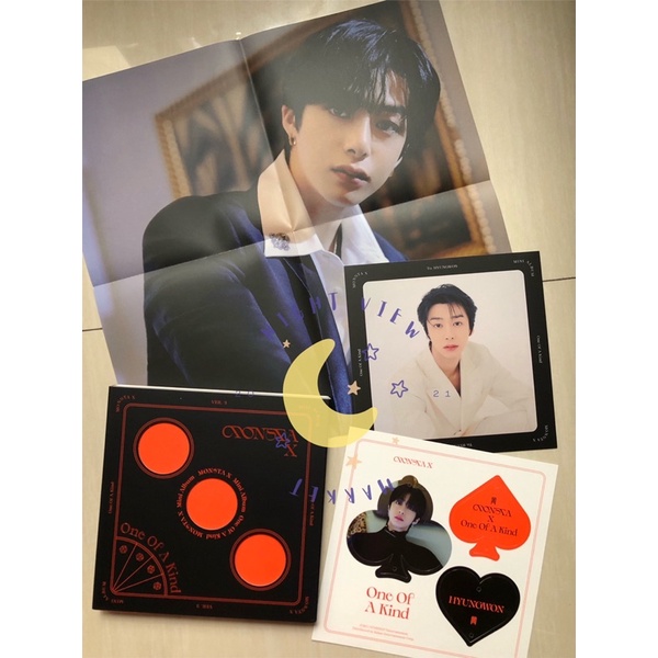 [READY INA] unsealed OOAK MONSTA X member set MX Hyungwon Kihyun Shownu