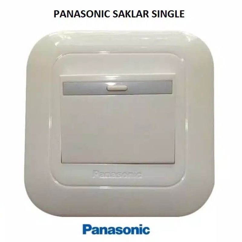 PANASONIC STOP KONTAK SAKLAR DAN PLAT SET