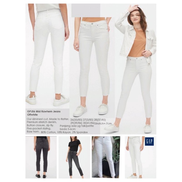 GAP Jeans Celana Wanita Original Branded