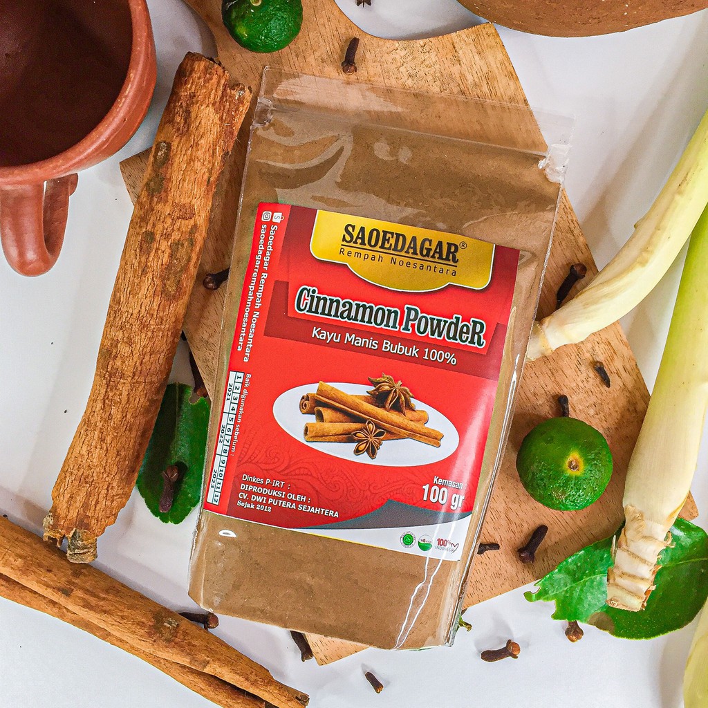 

Kayu Manis Bubuk 100gr / Cinnamon Powder Kualitas Premium