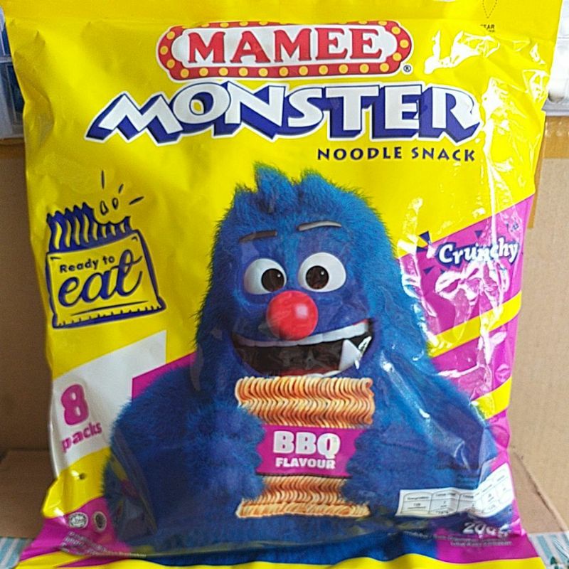 

Mamee Monster Noodle Snack BBQ Flavour