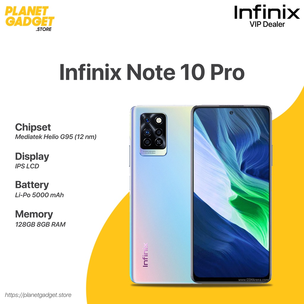 Jual Infinix Note 10 Pro 8/128Gb [Garansi Resmi Infinix] | Shopee Indonesia