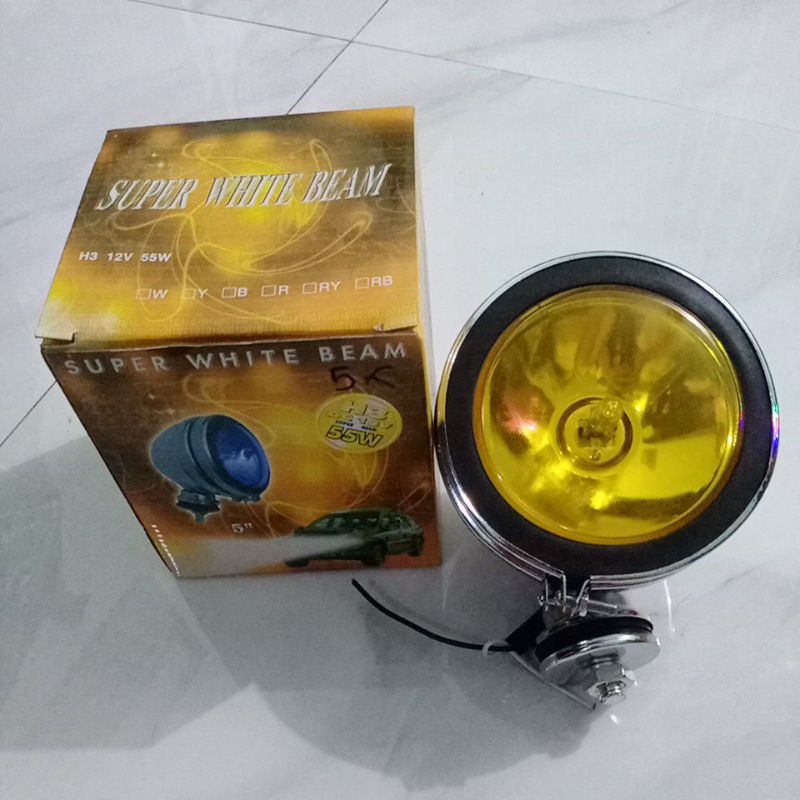 Lampu Kabut /Fog Lamp 5" Kuning