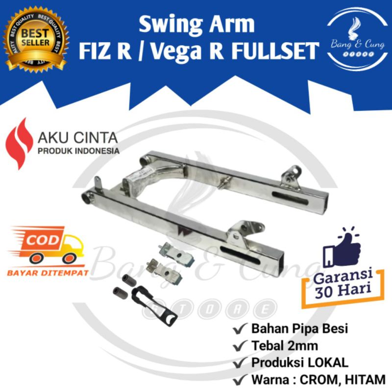 B&C - Fork Swing Arm Arem Lengan Ayun Motor Yamaha FIZR F1ZR FIZ F1Z R Vega R Lama Fullset Standart