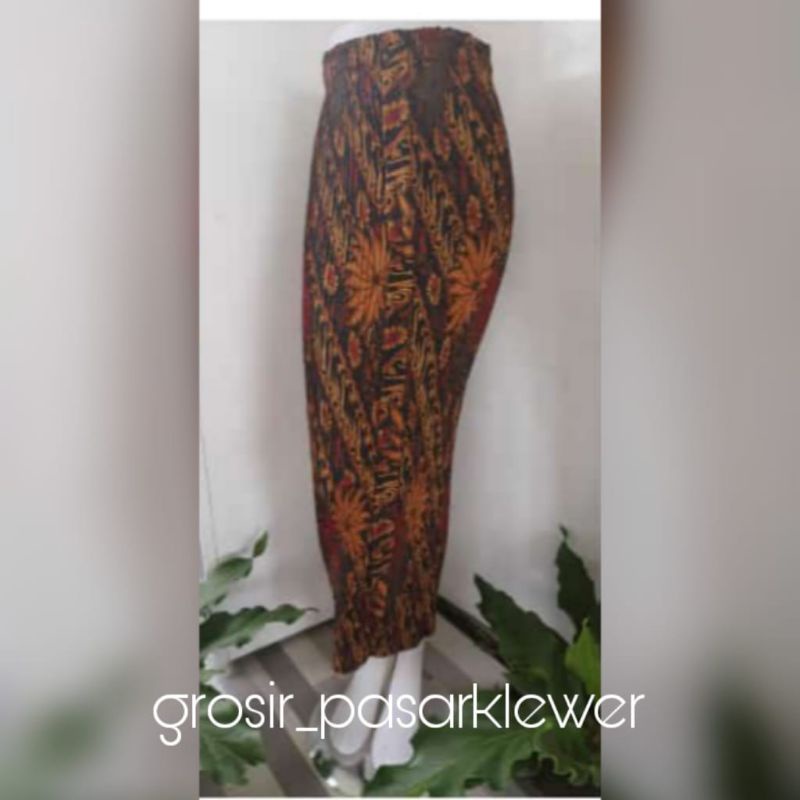 Rok Jarik Plisket Wiron Batik Jokowi