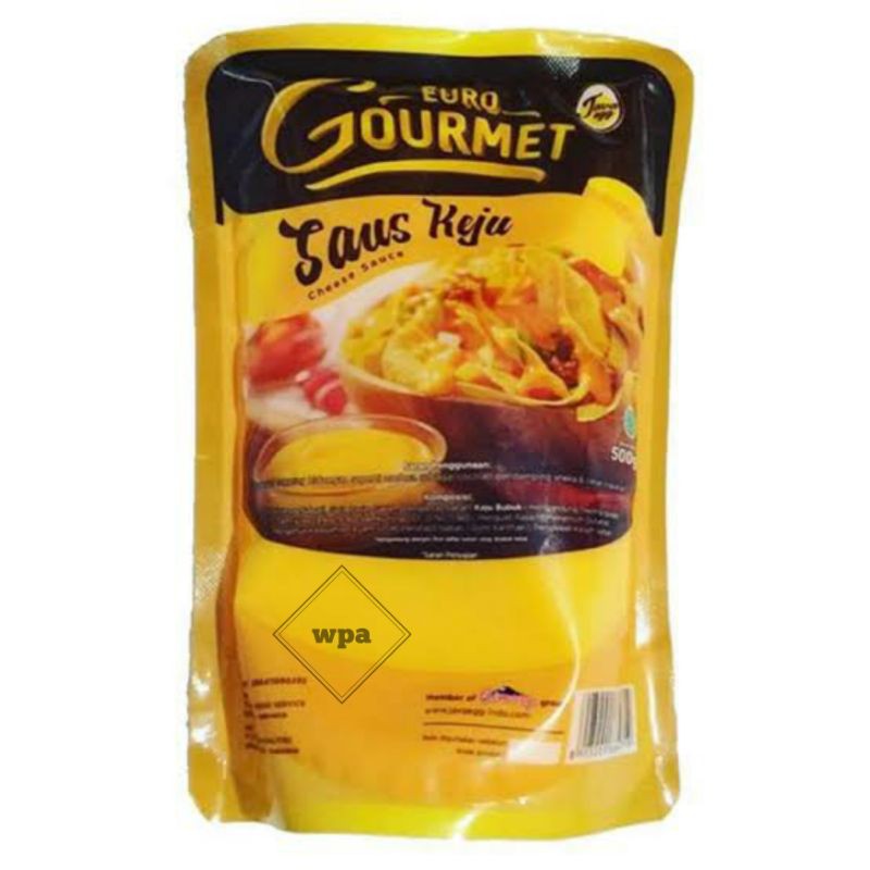 

saus keju euro gourmet/ cheese sauce/ 500 gr