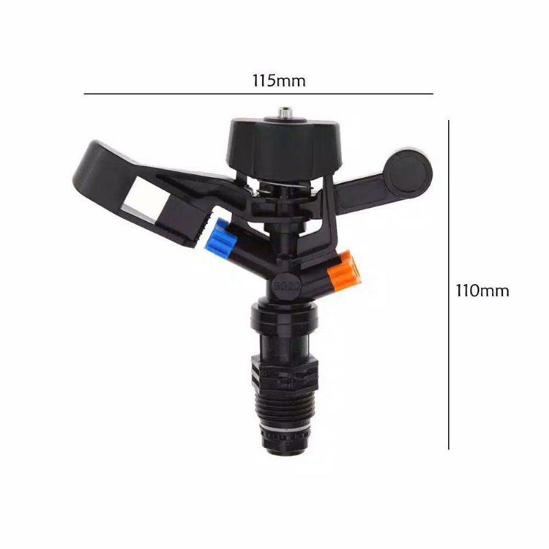 Sprinkler Taman Alat Sistem Irigasi Model Dapat Berputar 360 Derajat