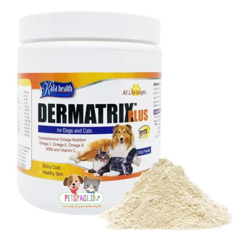 Dermatrix Plus Vitamin bulu anjing kucing