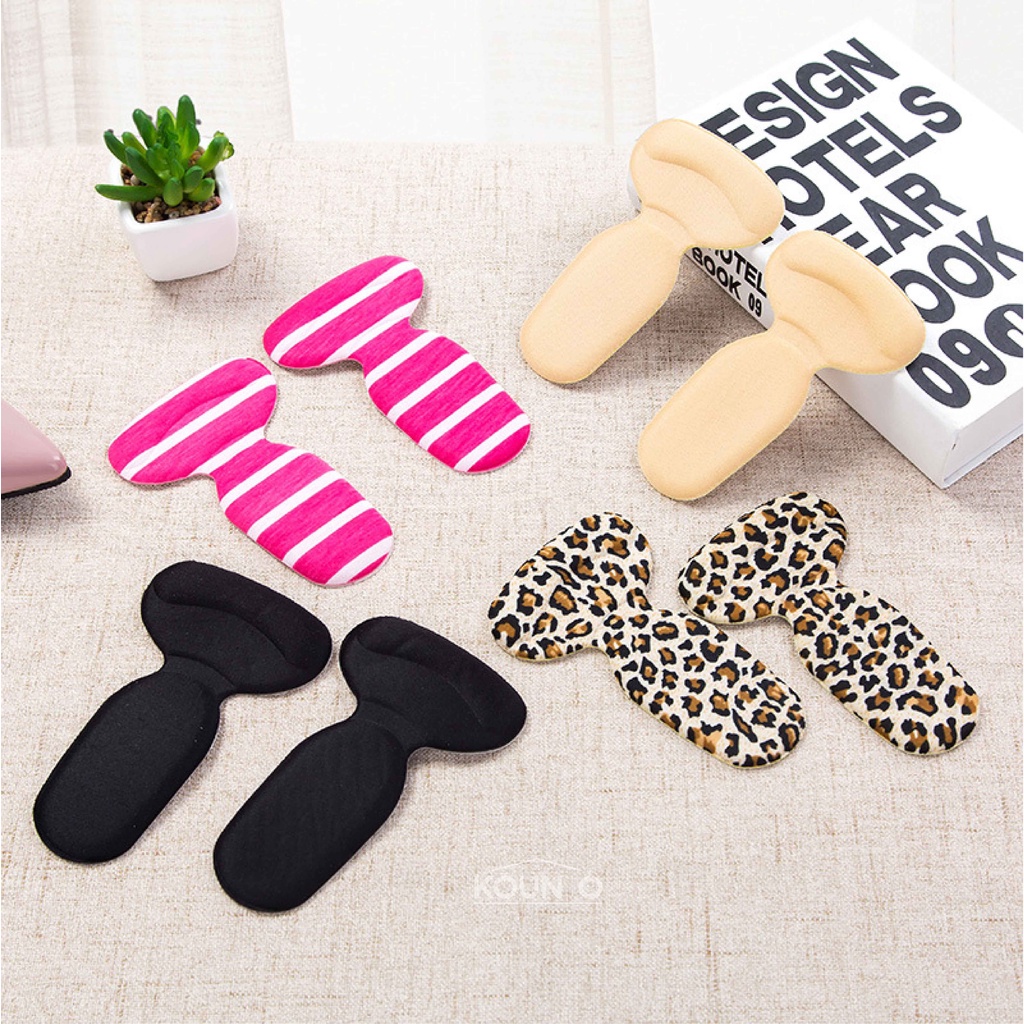 Bantalan Pelindung Tumit Dan Mata Kaki T-Shaped Insole Shoes Pad