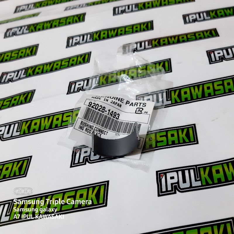 metal setang seher metal jalan ninja 250 karbu ori