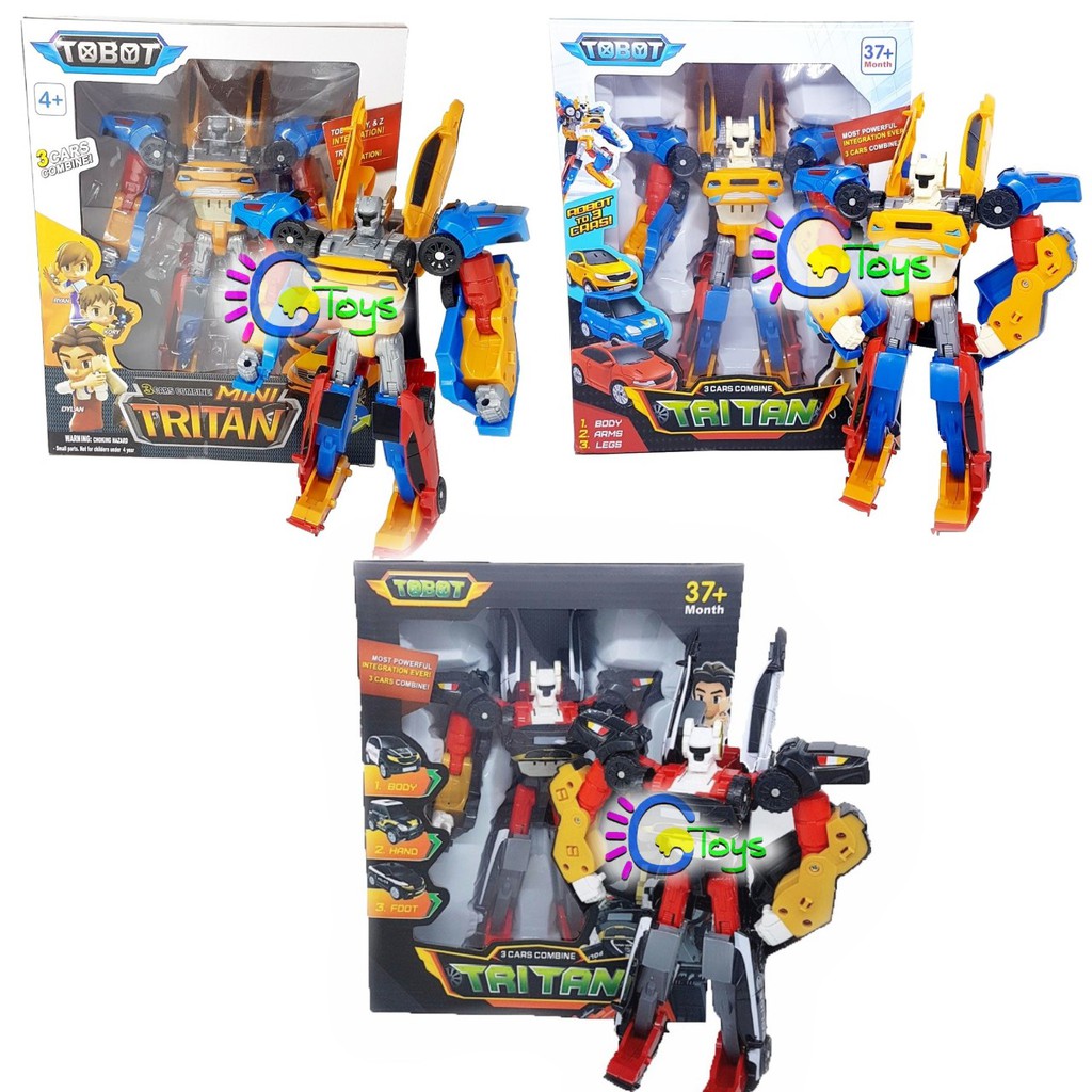 Ongkir 2pcs 1KG Tobot Tritan XYZ 3 CARS Transformer Ongkir 2pcs 1KG Tobot Tritan XYZ 3 CARS Transformer