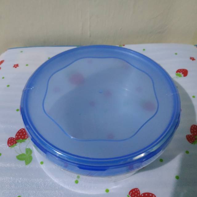 Toples bulat kecil - tempat makanan serbaguna - toples plastik berkualitas