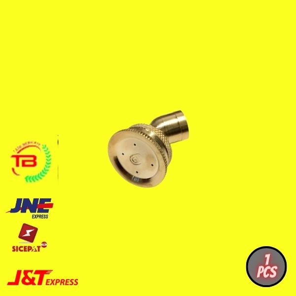 NOZZLE 4 LUBANG SWAN KUNINGAN ORIGINAL PABRIK